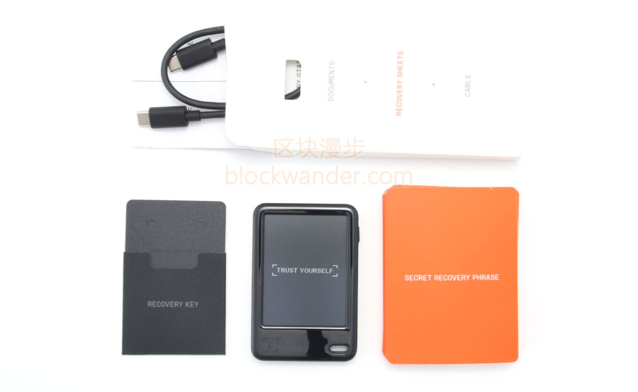 Ledger Nano Gen5 包装物品清单